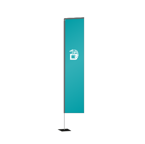 Beachflag Rechteck